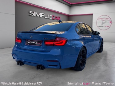 Bmw m3 f80 431 ch m dkg7 ligne m performance  entretien bmw garantie 12 mois occasion paris 17ème (75)(porte maillot)...