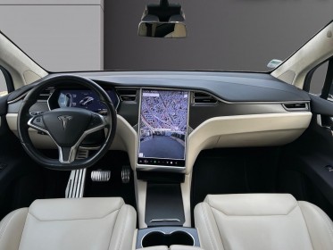 Tesla model x 100d - dual motor  autopilot  6 places  attelage  jantes turbine occasion paris 17ème (75)(porte maillot)...