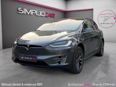 Tesla model x 100d - dual motor  autopilot  6 places  attelage  jantes turbine occasion paris 17ème (75)(porte maillot)...