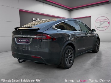 Tesla model x 100d - dual motor  autopilot  6 places  attelage  jantes turbine occasion paris 17ème (75)(porte maillot)...