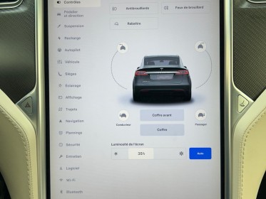 Tesla model x 100d - dual motor  autopilot  6 places  attelage  jantes turbine occasion paris 17ème (75)(porte maillot)...