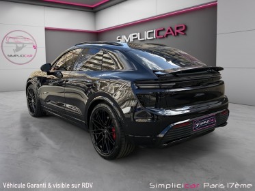 Porsche  macan  turbo ev 639 cv  carplay  pack sport chrono  roue directrice  bose  sièges chauffants-ventilés garantie...