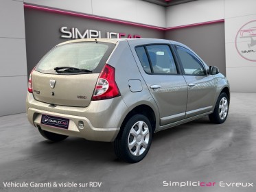 Dacia sandero 1.5 dci 85 eco2 lauréate garantie 12 mois occasion simplicicar evreux simplicicar simplicibike france