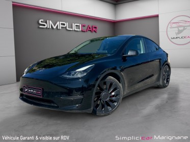 Tesla model y performance dual motor awd autopilot audio premium garantie 12 mois occasion simplicicar marignane  simplicicar...