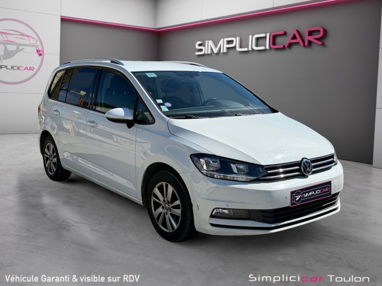 Volkswagen touran 1.5 tsi evo 150 dsg7 7 places confortline - suivi entretien - garantie 12 mois occasion simplicicar toulon...