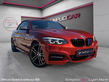 Bmw serie 2 cabriolet f23 m240i xdrive 340 ch bva8  garantie 12 mois   caméra de recul   carplay   harman kardon occasion...