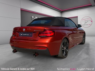 Bmw serie 2 cabriolet f23 m240i xdrive 340 ch bva8  garantie 12 mois   caméra de recul   carplay   harman kardon occasion...
