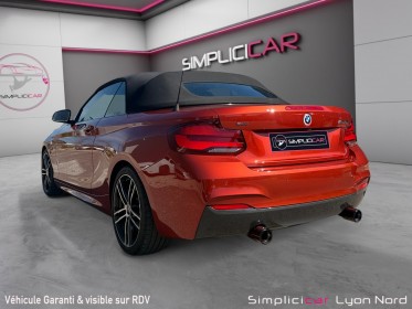 Bmw serie 2 cabriolet f23 m240i xdrive 340 ch bva8  garantie 12 mois   caméra de recul   carplay   harman kardon occasion...