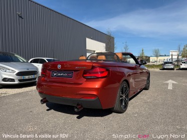 Bmw serie 2 cabriolet f23 m240i xdrive 340 ch bva8  garantie 12 mois   caméra de recul   carplay   harman kardon occasion...