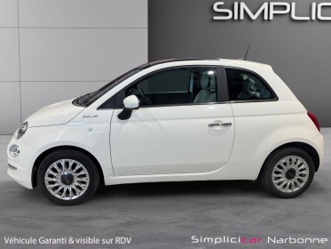 Fiat 500 1.0 dolcevita carplay toit pano garantie 12 mois occasion simplicicar narbonne simplicicar simplicibike france