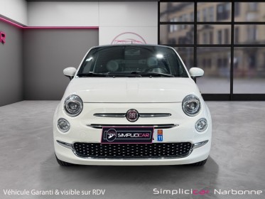 Fiat 500 1.0 dolcevita carplay toit pano garantie 12 mois occasion simplicicar narbonne simplicicar simplicibike france