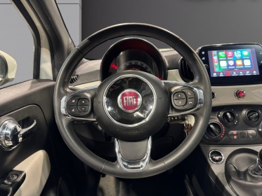 Fiat 500 1.0 dolcevita carplay toit pano garantie 12 mois occasion simplicicar narbonne simplicicar simplicibike france