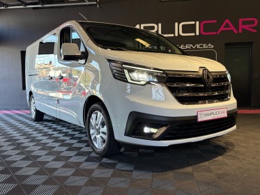 Renault trafic fourgon gn l2h1 3000 kg blue dci 170 edc grand confort occasion  simplicicar aix les bains simplicicar...