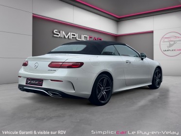 Mercedes classe e cabriolet 350 d 9g-tronic 4-matic fascination - pack amg - française occasion simplicicar velay...