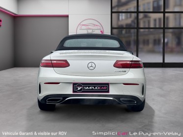 Mercedes classe e cabriolet 350 d 9g-tronic 4-matic fascination - pack amg - française occasion simplicicar velay...