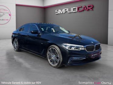 Bmw serie 5 g30 530d 265 ch bva8 luxury / affichage tête haute / cam 360 / toit ouvrant / propulsion occasion osny...