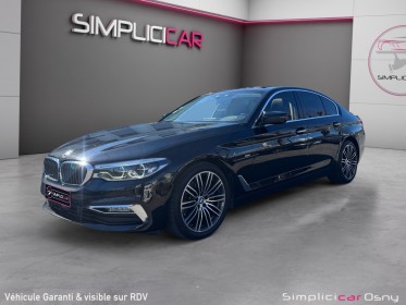 Bmw serie 5 g30 530d 265 ch bva8 luxury / affichage tête haute / cam 360 / toit ouvrant / propulsion occasion osny...