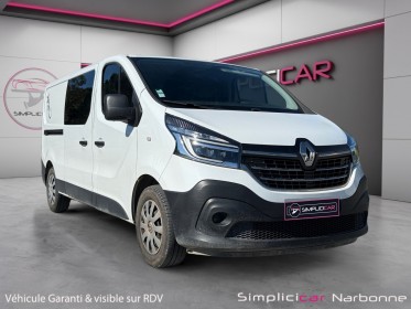 Renault trafic cabine approfondie l2h1 1200 kg dci 145 energy grand confort radar de recul climatisation garantie 12 mois...