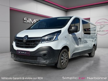 Renault trafic cabine approfondie l2h1 1200 kg dci 145 energy grand confort radar de recul climatisation garantie 12 mois...