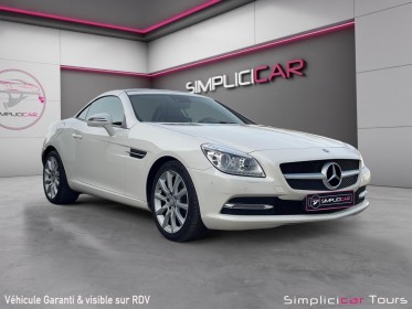 Mercedes slk 350 v6 306ch 7g-tronic plus magic sky control airscarf cuir nappa sièges électriques à mémoire chauffants......