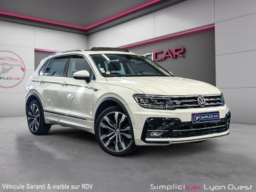 Volkswagen tiguan 2.0 tdi 190 dsg7 4motion black r-line - toit ouvrant / camera 360° / attelage / entretien volkswagen -......