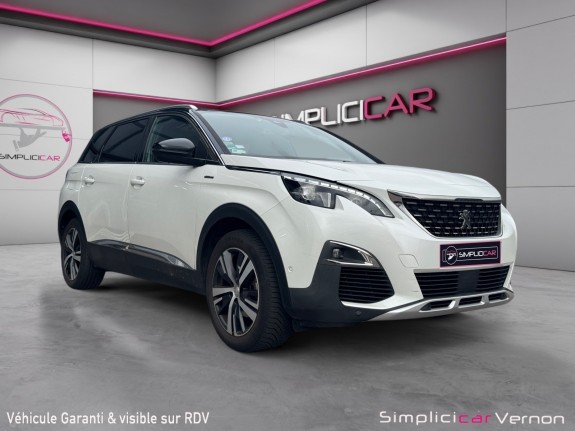 Peugeot 5008 1.6 thp 165ch ss eat6 gt line crochet d’attelage caméra 360 sono focal toit ouvrant hayon électrique...