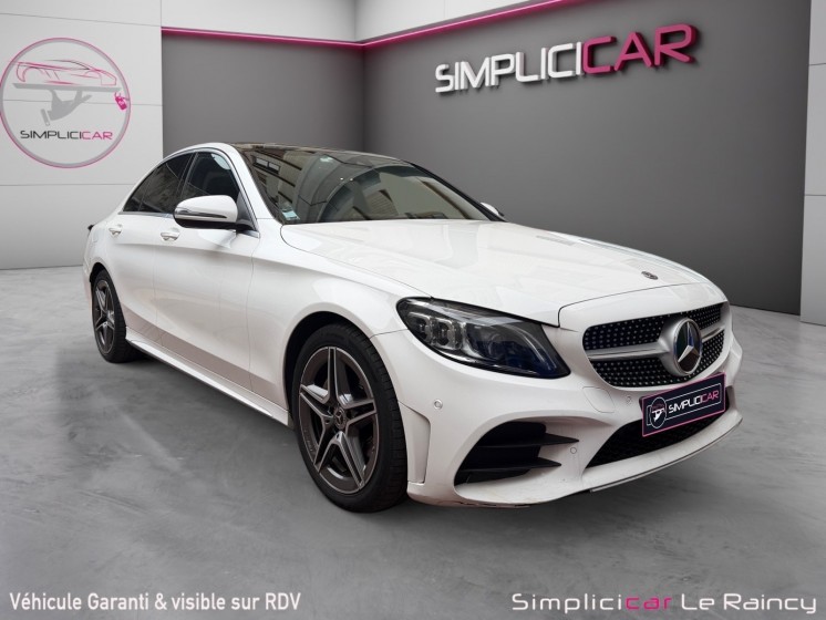 Mercedes classe c 200 d 9g-tronic amg line toit ouvrant carplay entretiens et garantie mercedes 12 mois occasion simplicicar...