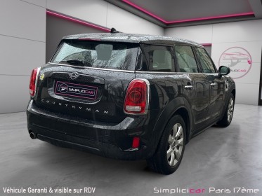 Mini countryman cooper se all 4 streptonic6 136ch affichage tete haute occasion paris 17ème (75)(porte maillot) simplicicar...