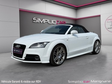 Audi tt roadster 2.0tfsi 211 quattro sline stronic 6 sièges chauffant caméra garantie 12 mois occasion simplicicar...