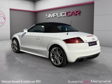 Audi tt roadster 2.0tfsi 211 quattro sline stronic 6 sièges chauffant caméra garantie 12 mois occasion simplicicar...