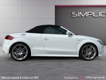 Audi tt roadster 2.0tfsi 211 quattro sline stronic 6 sièges chauffant caméra garantie 12 mois occasion simplicicar...