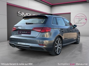 Audi a3 sportback 2.0 tdi 150 s tronic 7 s line garantie 12 mois occasion simplicicar beaune simplicicar simplicibike france