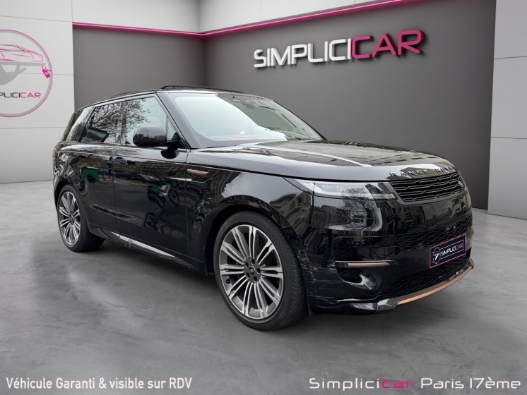 Land rover range rover sport p440e 3.0l i6 phev 440ch dynamic se toit ouvrant panoramique sieges cuir windsor perfores......