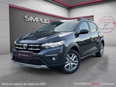 Dacia sandero tce 90 - 22 stepway confort camera régulateur limiteur garantie 12 mois occasion simplicicar colmar...