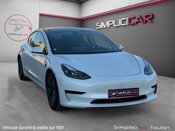Tesla model 3 standard range plus rwd occasion simplicicar toulon est simplicicar simplicibike france