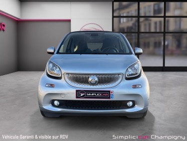 Smart fortwo coupe 1.0 71 ch  ba6 passion-jantes alu bicolor-ecran multidemia-40700kms occasion champigny-sur-marne (94)...