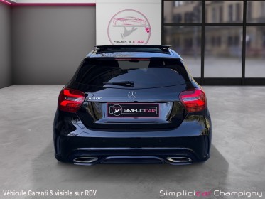 Mercedes classe a 200 7g-dct fascination pack amg - toit ouvrant - sport black - carplay occasion champigny-sur-marne (94)...