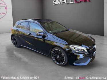 Mercedes classe a 200 7g-dct fascination pack amg - toit ouvrant - sport black - carplay occasion champigny-sur-marne (94)...