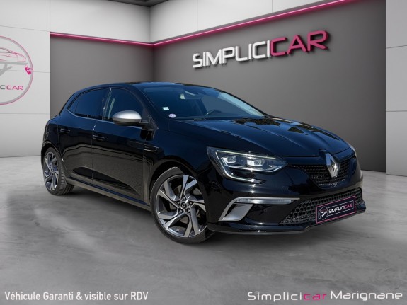 Renault megane berline 1.6 tce gt 205 4control caméra bose sièges chauffants garantie 12 mois occasion simplicicar...