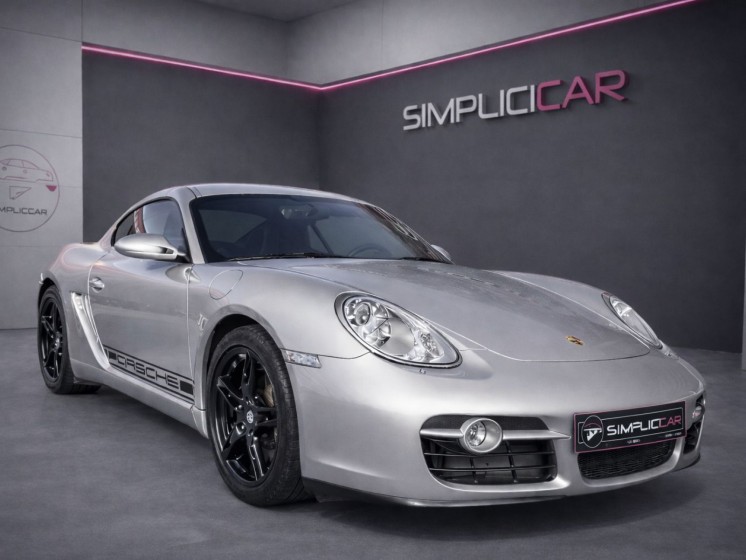 Porsche cayman etat parfait   historique porsche  -vehicule garantie 12 mois - pot sport occasion cannes (06) simplicicar...