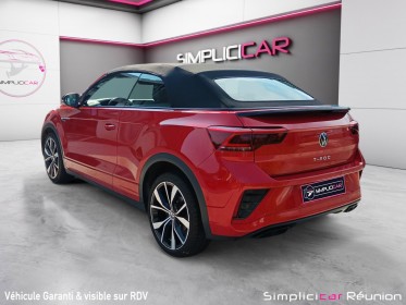Volkswagen t-roc cabriolet 1.5 tsi evo 150ch start/stop dsg7 / finition r-line / caméra de recul occasion réunion ville st...