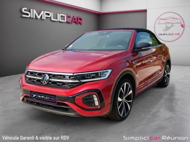 Volkswagen t-roc cabriolet 1.5 tsi evo 150ch start/stop dsg7 / finition r-line / caméra de recul occasion réunion ville st...