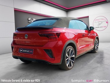 Volkswagen t-roc cabriolet 1.5 tsi evo 150ch start/stop dsg7 / finition r-line / caméra de recul occasion réunion ville st...