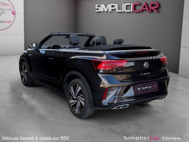 Volkswagen t-roc cabriolet r-line 1.5 tsi 150 ch dsg7 - faible km - 1ère main - garantie 12 mois occasion simplicicar nimes...
