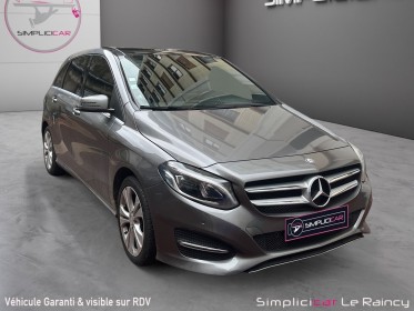 Mercedes classe b 180 cdi sensation 7-g dct toit ouvrant suivi garantie 12 mois occasion simplicicar le raincy simplicicar...