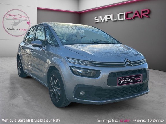 Citroen c4 spacetourer bluehdi 130 ss shine occasion paris 17ème (75)(porte maillot) simplicicar simplicibike france