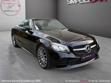 Mercedes classe c cabriolet 200 9g-tronic amg line full options / garantie 12 mois occasion paris 15ème (75) simplicicar...