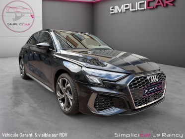 Audi a3 sportback 35 tfsi mild hybrid 150 s tronic 7 s line entretiens a jour garantie 12 mois occasion simplicicar le raincy...