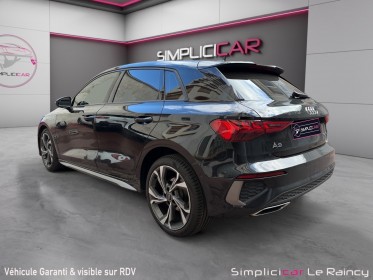 Audi a3 sportback 35 tfsi mild hybrid 150 s tronic 7 s line entretiens a jour garantie 12 mois occasion simplicicar le raincy...