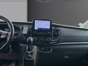 Ford transit custom fourgon l2h1 2.0 tdci 130 bva limited 3 places sync 3 tva recuperable 1ere main garantie 12 mois...
